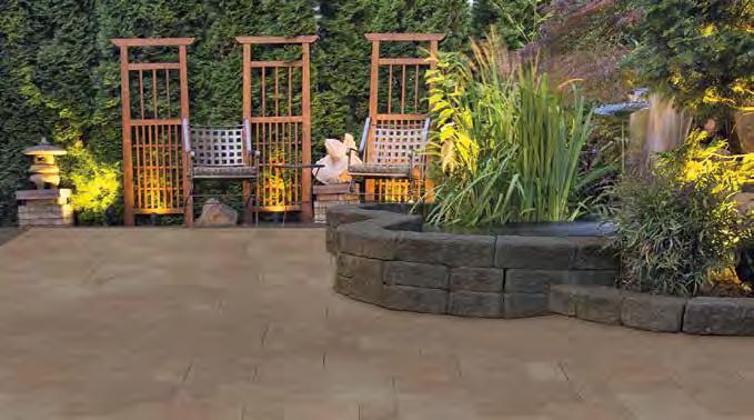 Lakeridge Lakeridge offers the natural look and texture of stone, with a rustic appearance. Thicker than our traditional pavers, they are suited to heavy traffic areas such as a driveway or patio.