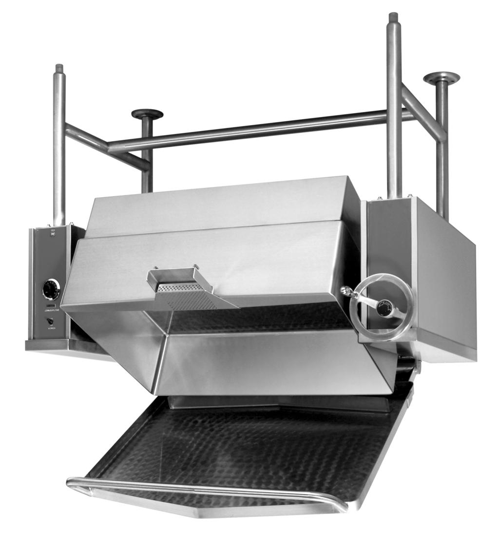 INSTALLATION AND OPERATION MANUAL GAS SKILLETS MODELS: GTS-30 GTS-40 CROWN FOOD SERVICE EQUIPMENT LTD.