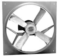 PANEL & RING Fans Panel and Ring Fans Bulletin 168 Model DDP Direct Drive Panel Fan Model DDR Direct Drive Ring Fan Aerovent panel and ring fans feature the
