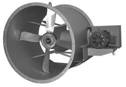 Model ATABD Model ATA Belt Driven Tubeaxial Direct Drive Tubeaxial Adjustable pitch airfoil axial flow fans.