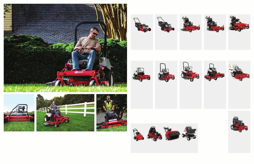 ERED BY US. TRUSTED BY LANDSCAPE PROS. READY TO WORK FOR YOU. WALK-BEHINDS When designing and building our walk-behind mowers, we did our homework.