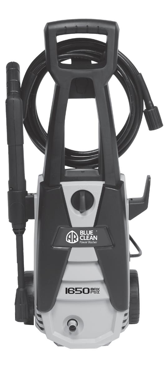 650 PSI lectric Pressure Washer QUIK ASSMBLY AND US INSTRUTIONS Model AR 44 S RAD ARULLY IMPORTANT: RTAIN TS INSTRUTIONS AND ATTA RIPT TO MANUAL OR UTUR RRN AR44_Quick-Start.