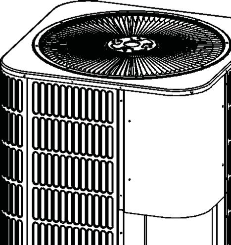 INSTALLATION INSTRUCTIONS 13 SEER SERIES HEAT PUMP & CONDENSING UNITS 1.5-5 Tons NOTE: Appearance of unit may vary.