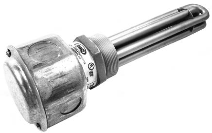 Pipe Thread Heaters Construction Features uilt-in Thermostats provide automatic temperature control without the necessity installing a separate well for the thermostat bulb in the field and making