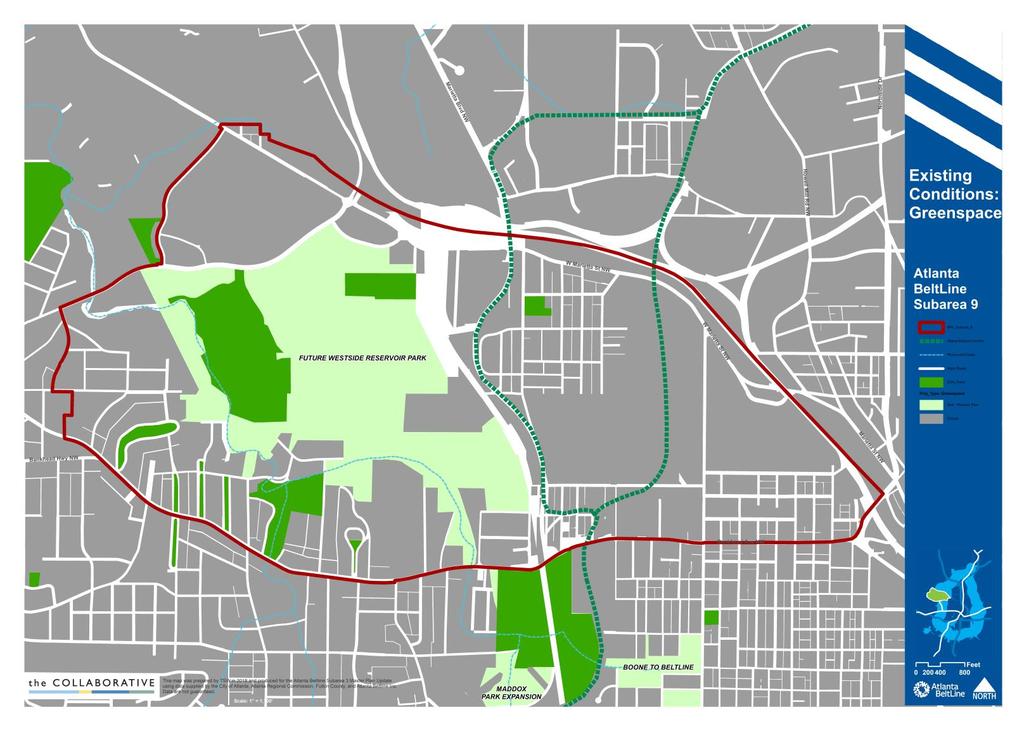 Subarea 9: Open Space Previous Subarea 9 parks and open space goals involved making the future Westside Reservoir Park into a regional, accessible destination for all.