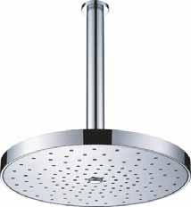 mm Trendy Ciel TC3000 ceiling mounted shower head TR5000SH with swivel joint 290 Ø