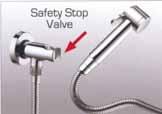 handspray - two ways safety stop valve 1/2 M x 3/8 M -