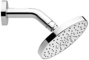 9504780 Pure Blade LED Overhead Shower 9502442 Pure Wall Shower and