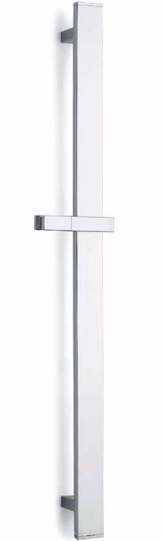 with consequent lines - timeless 90 cm Ergonomic slider with comfortable release button Firm slide bar traction Adjustable wall mounts