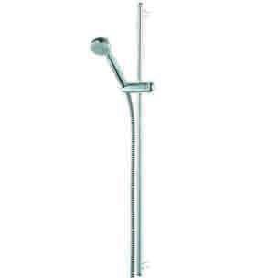 Waterfall 4S4534 5 Mode Curved Shower Kit 3 mode head Pull down cord for head.