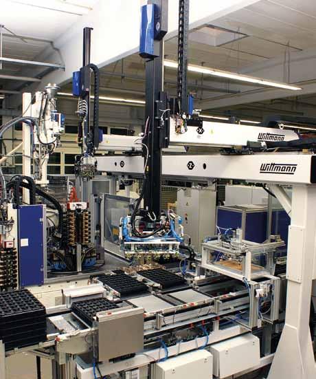 Automation Multi-component molding, styled throughout for zero error Maximum yield and zero error production demand highly efficient automation to meet the requirements of the automobile industry.