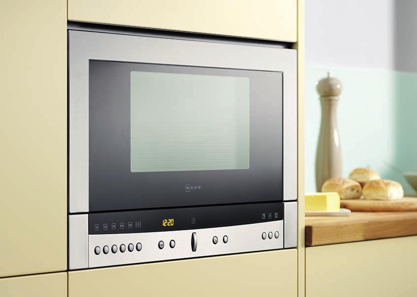 Our models come with up to 70 different cooking programmes, and weight automatic cooking and defrosting. See p64 for full details on the differences between our combination models.