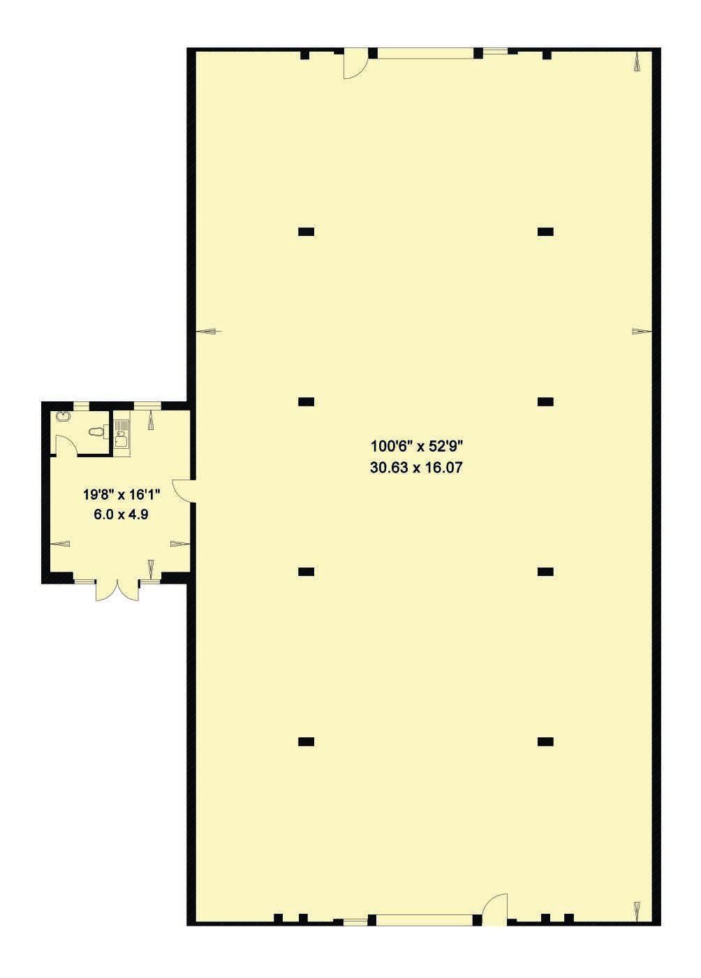 Approximate Gross Internal Floor Area Garage: 522 sq.m (5,623 sq.ft) Stable Block: 234 sq.