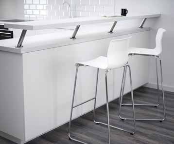 749.85 $80 BAR SOLUTIONS Make your kitchen the social hub of your home with a bar solution.