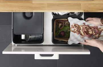 Our accessories fit your sink perfectly so you can do more food preparation and washing-up here and