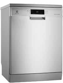 RealLife XXL TimeManager ESF8725ROX 60cm stainless steel freestanding dishwasher Technical info 5 3 14 7 PLACE PROGRAMS WATER ENERGY SETTING Product dimensions 596 (W) x 850 (H) x 610 (D) Features