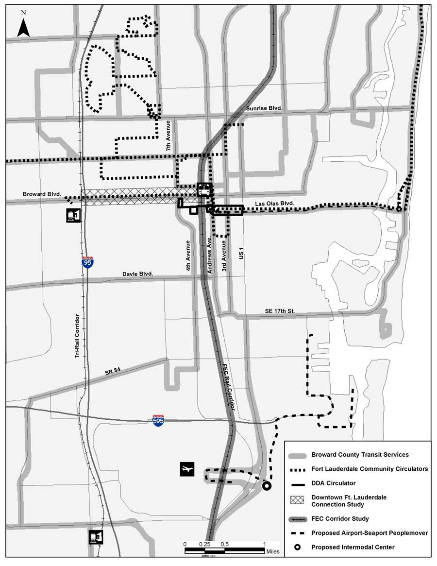 Figure 2 Existing and Proposed Transit