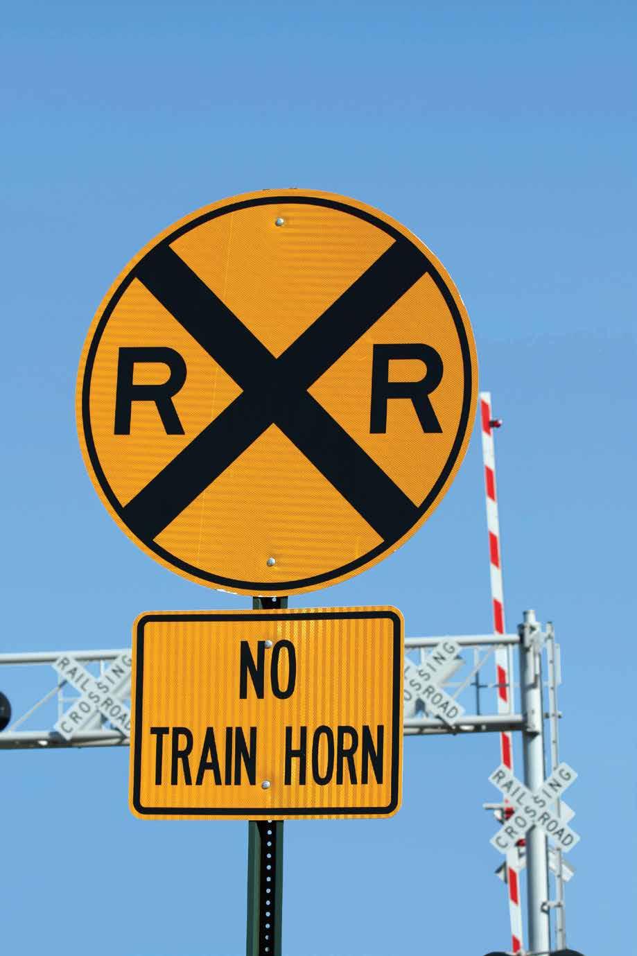 Train Horns STANDARD POLICY QUIET ZONE Railroad engineers will begin to sound train horns at least 15 seconds, and no more than In a quiet zone, there is no routine sounding of horns when approaching