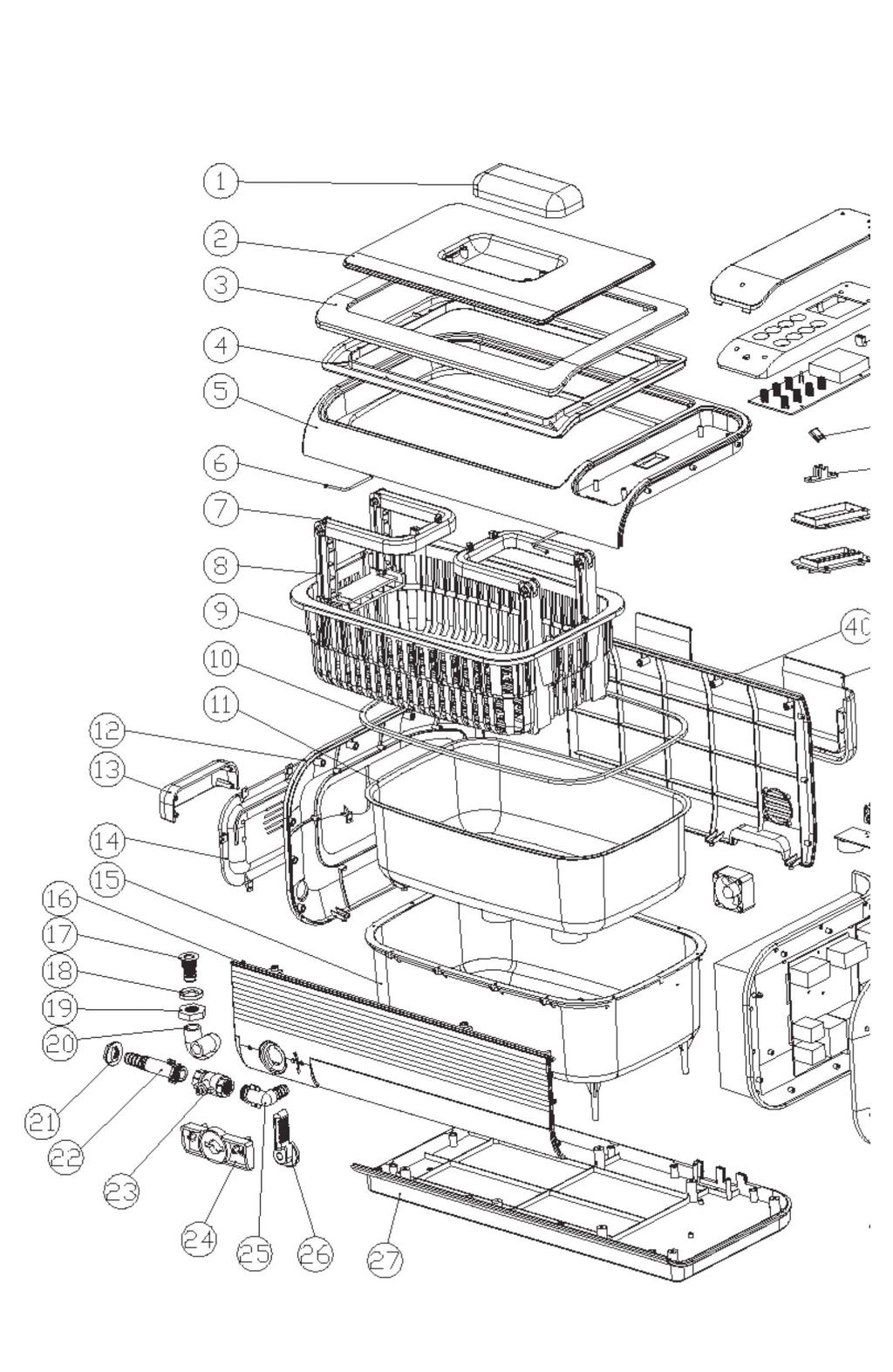 PRODUCT EXPLODED VIEW 14 SD-485 US
