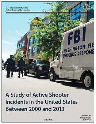 Active Shooter Incidents since 2000 160 total incidents / 11.4 annually Commerce accounts for 45.