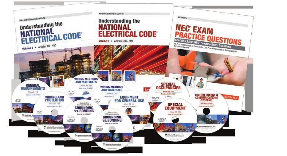 Detailed Code Library. It takes you step-by-step through the NEC in Code order, combining the unique writing style of Mike s textbooks, with his dynamic teaching style on the training DVDs.