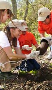 » Grow volunteer opportunities Volunteer opportunities could include, for example, weed removal crews, tree planting, wildflower meadow restoration, or trash cleanup. What else would you enjoy?