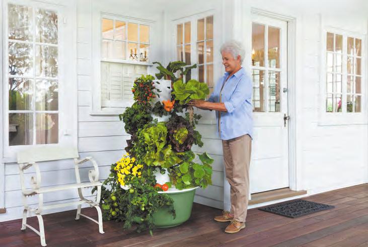 MAINTAINING YOUR TOWER GARDEN 1. Check the water level regularly. With hot weather, and with large plants, check the water level at least twice a week. 2.