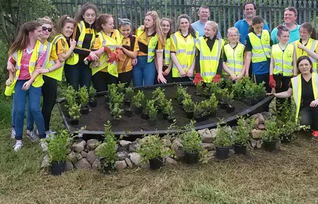 Environmental Éanna - Croí Éanna Croí Éanna in Newtownabbey received funding through Live Here Love Here to enable local volunteers to develop a 10 acre site with a community