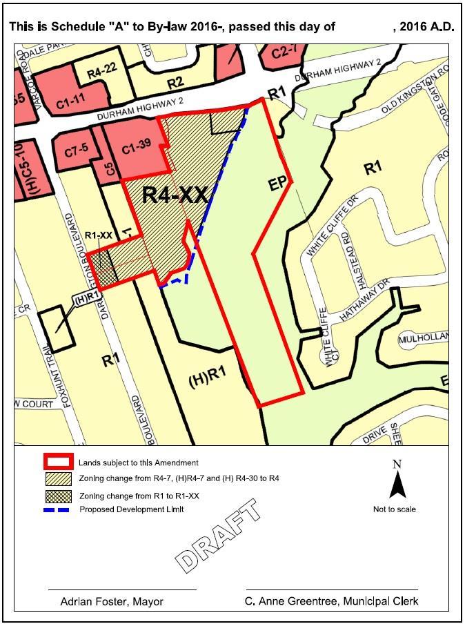 Proposed Zoning By-law Amendment Proposed Zoning By-law Amendments Zoning By-law Amendments are to rezone the lands: Urban Residential Type