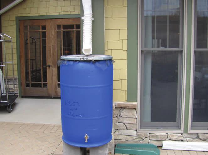 SAVING FROM A RAINY DAY Making a Rain Barrel Rainwater harvesting is an innovative approach of capturing free water.