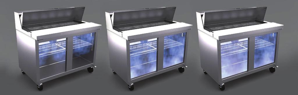 SUPERIOR REFRIGERATION PERFORMANCE HOSHIZAKI rear mount refrigeration design creates the