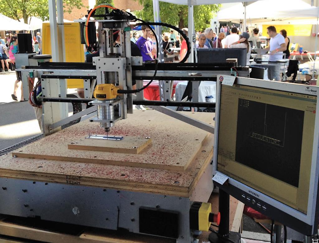 CNC Router Table ($800) Equivalent capability & size to $3500 CNC Kit