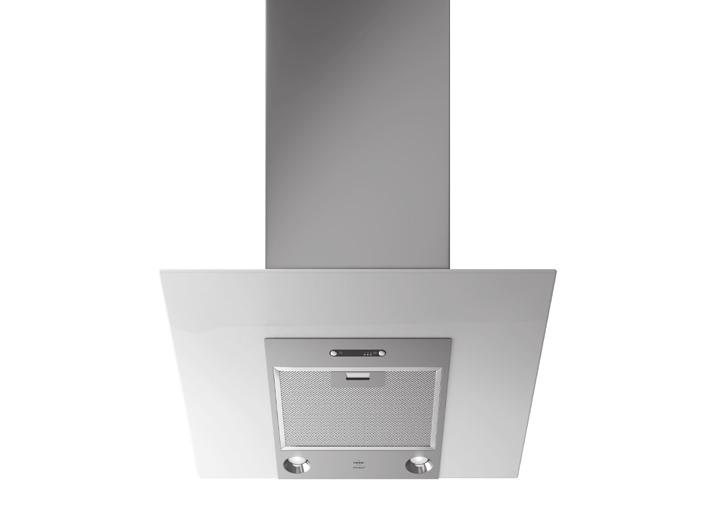 423.57 $1299 Angled hood for a better view and more room to work at the hob. Concealed grease filter behind a smooth stainless steel surface; makes cleaning easy and gives a pure style look.