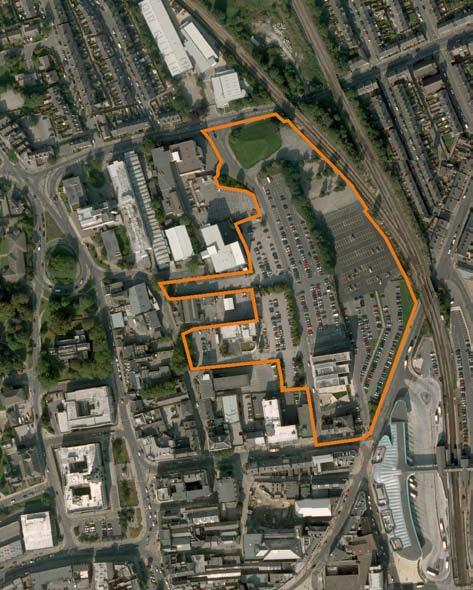Close proximity of the Courthouse site to the town centre suggests that it should form an integral part of the town centre fabric, fitting in with established uses, street patterns and building