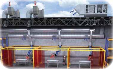 Applications Industrial Greenheck s Solution: Greenheck s industrial make-up air units are designed to provide outdoor air for buildings with process or combustion exhaust.