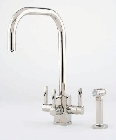 Spout with Lever Handles 1210 Monobloc C Spout with Lever Handles 1590 Monobloc U Spout with Lever Handles and Rinse 1215