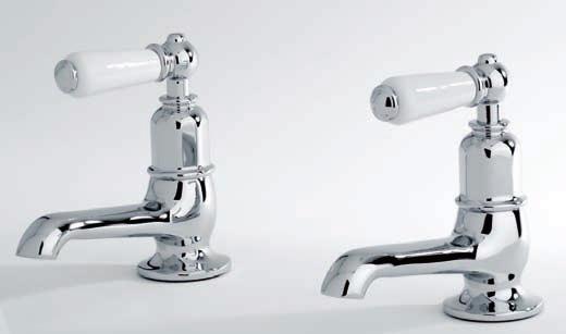 122 123 basin & bidet sets Complementary brassware is also available for the basin and bidet with a