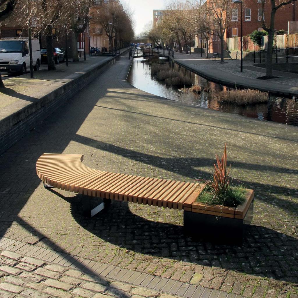 RAILROAD PLANTERS & INTEGRATED SEATING Ref: S-651-01-16 At Furnitubes we believe in the positive promotion of UK manufacturing and the benefits that it brings to the UK economy.