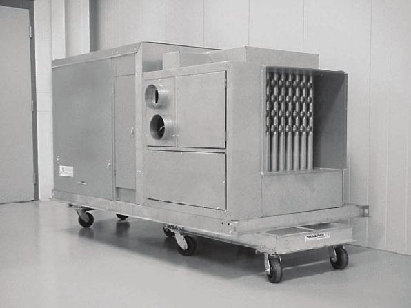 SYSTEM UNIT DESIGN FEATURES Indoor Separated Combustion For Heating, Heating/Ventilating/Cooling and Make-Up Air Systems The indoor separated combustion duct furnace with blower, and/or cooling