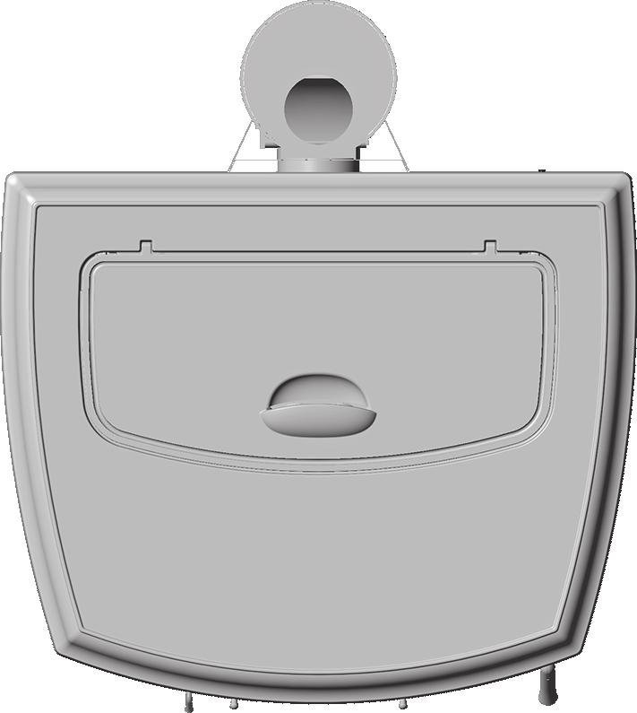 3 - Top View with Top Vent Adapter (TPVNT-2) and