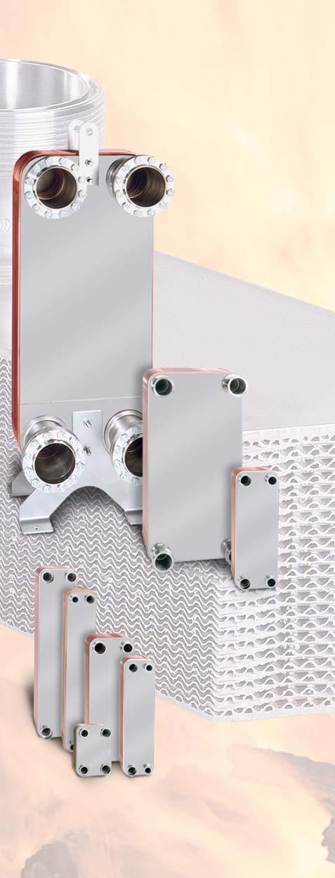 potential fields of application for brazed plate heat exchangers are continuously on the