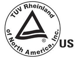 TUV Rheinland of North America, Inc.