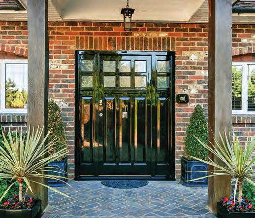 Step inside The Round House From the moment you enter through the bespoke front door the eye leads you through an Entrance Porch with double doors to a Hall which has double doors to the fabulous