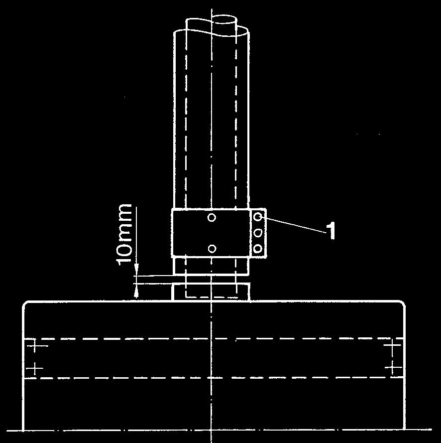 Ensure that the air/flue duct and terminal assembly is not displaced through the wall, and that the terminal assembly projects 90 mm as shown in fig. 23.