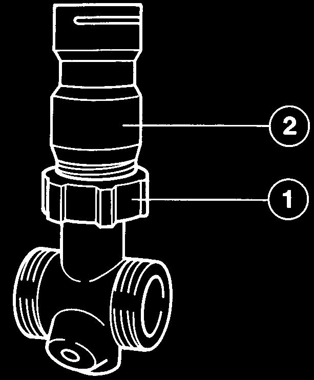 Undo union (1, fig. 84) and remove bypass (2, fig. 84). Reassemble in reverse order using sealing washers supplied. Refill and repressurise the boiler (see Section 5.4). 7.