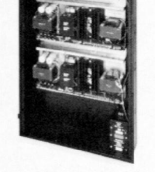 This configuration would be typical of a remote voice transponder cabinet.