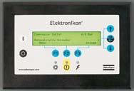 Elektronikon : A superior electronic control, monitoring and communication system Atlas Copco s patented Elektronikon is an advanced, microprocessor based, real time operating system with an