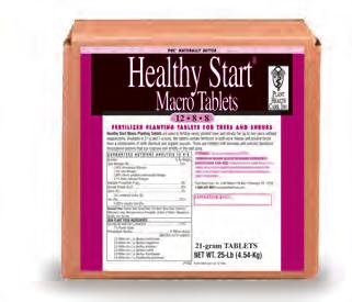 Healthy Start Macro Tablets 12-8-8 Healthy Start Macro Tablets are unique biological fertilizing tablets that contain nitrogen-fixing and phosphorus-solubilizing bacteria, natural humates, and
