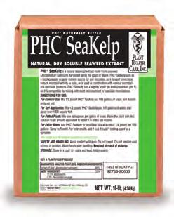 9940211 50# Bag PHC SeaKelp PHC SeaKelp is a natural plant foliar nutrient made from pure cold processed Ascophylum nodosum seaweed.