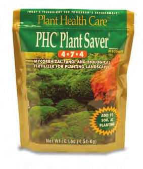 PHC Plant Saver 4-7-4 PHC Plant Saver is a combination product used for establishing or maintaining most plants.